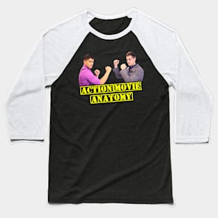 Team Action Movie Anatomy Baseball T-Shirt